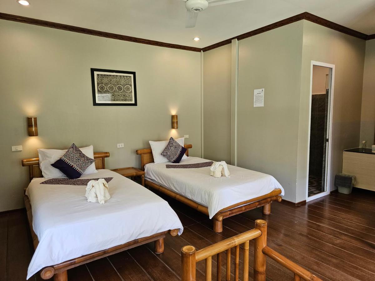 Bearlinbungalow Vang Vieng Exteriör bild