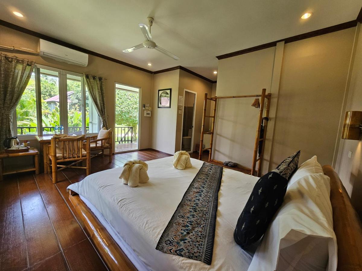Bearlinbungalow Vang Vieng Exteriör bild
